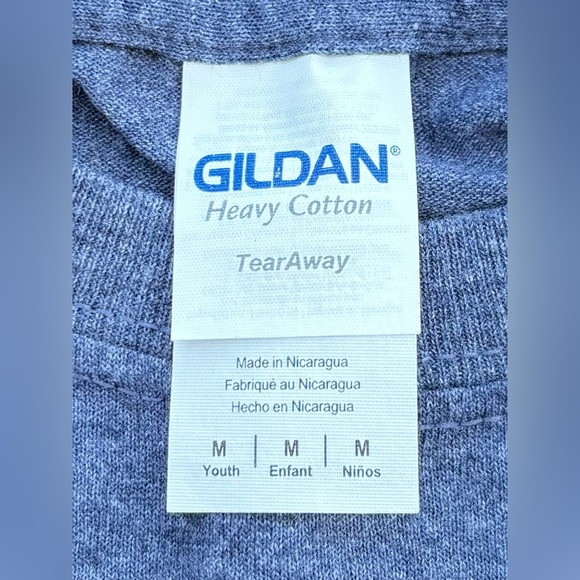 Chincoteague Island Virginia Shark Beach Summer Vacation T-Shirt NWOT Youth Md - Picture 3 of 3